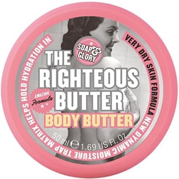 New! Original Pink The Righteous Butter Moisturizing Body Butter 50ml - Picture 2 of 5